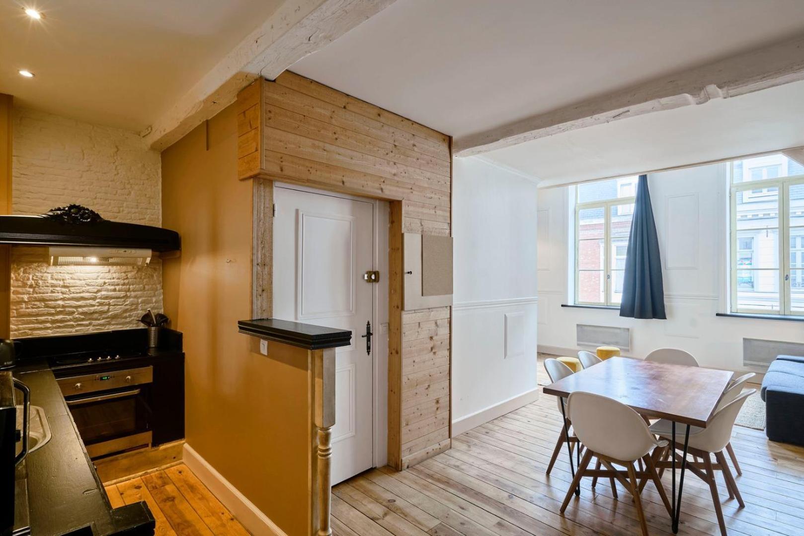 Old Lille Charming Duplex Apartment Eksteriør billede