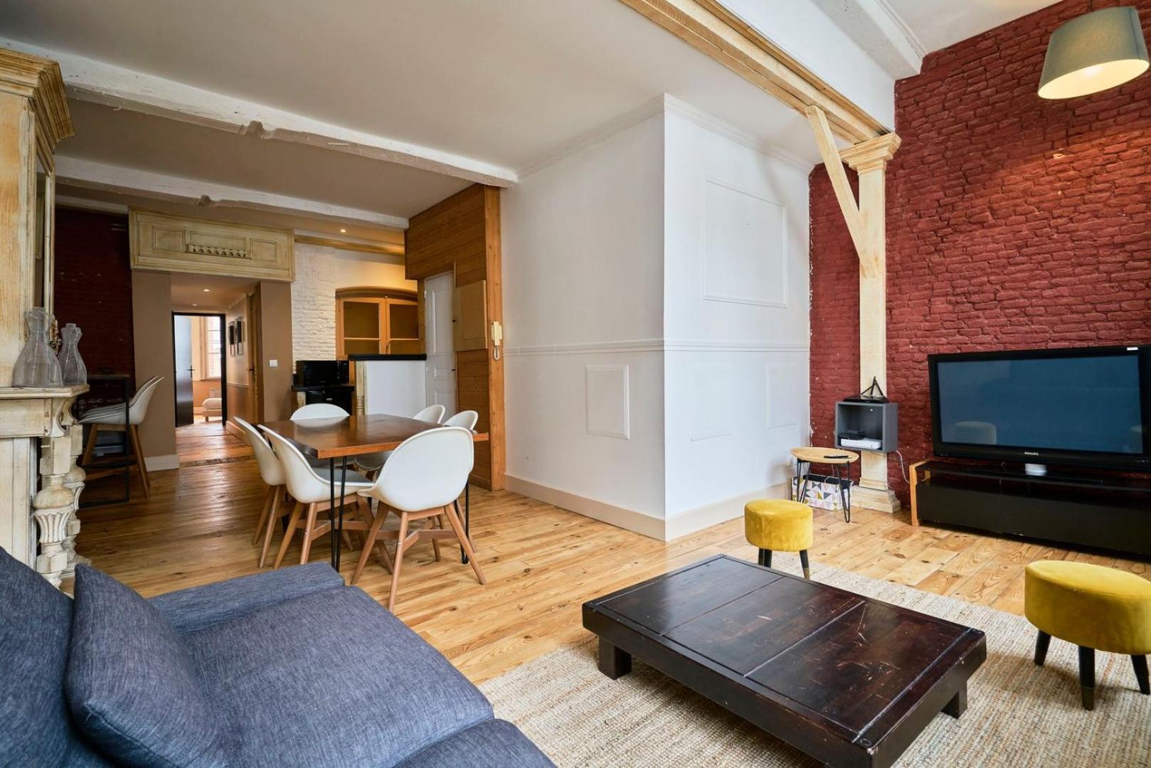 Old Lille Charming Duplex Apartment Eksteriør billede